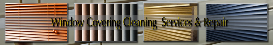 Window Covering Cleaning Services